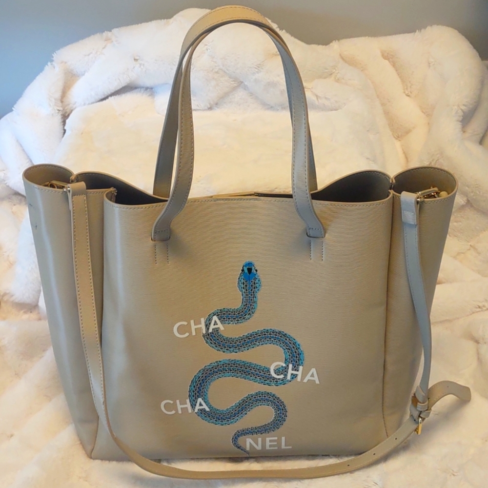 Cha Cha Cha Nel Snake Logo Tote by LA/TC Los Angeles Trading Company